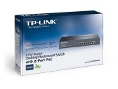 TP-Link TL-SG1008P 8 Port Gigabit 4 port Poe 53W Switch Çelik Kasa - 3