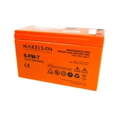 Makelsan 12V 7Ah Bakımsız Kuru Akü 6-FM-7 - 2