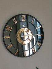 GERÇEK AYNALI DEKORATİF DUVAR SAATİ (50 CM) - 2