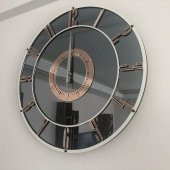 GERÇEK AYNALI DEKORATİF DUVAR SAATİ (50 CM) - 1