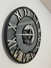 GERÇEK AYNALI DEKORATİF DUVAR SAATİ (50 CM) - 3