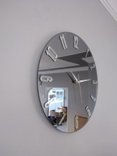 GERÇEK AYNALI DEKORATİF DUVAR SAATİ (50 CM) - 2
