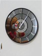 GERÇEK AYNALI DEKORATİF DUVAR SAATİ (40 CM) - 2