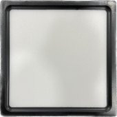 NisaLuce 18W Sıva Üstü Led Panel Armatür 6500K Siyah Kasa - 1