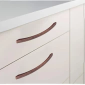 Berilay 224 mm - 22.4 cm Eskitme Antik Bakır Metal Mobilya Mutfak Dolabı Dolap Kulpu Kulbu Kulpları thumbnail 3