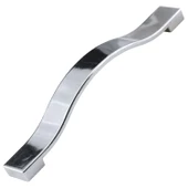 Akasya Düz Mobilya Mutfak Dolabı Çekmece Dolap Kulpu Kulbu Krom (128 MM-12.8 CM) Metal Kulpları thumbnail 4