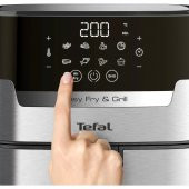 Tefal EY505D Easy Fry & Grill Precision+ Yağsız Fritöz Airfryer, 4,2 Litre Kapasite, Hava ile Kızartma & Izgara - 4