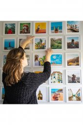 Sök Tak Kare Çerçeve Beyaz (3 Adet) - 3