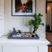 T.Concept Dekoratif Buda Heykeli Dikdötgen Zen Bahçesi - 4