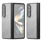Coofbe Lens Korumalı Parmak İzi Bırakmaz Sert PC-TPU Samsung Z Fold 4 5G Kılıf Hidrofobik Soft Kılıf - 1