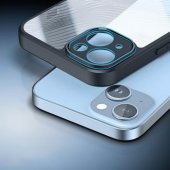 Coofbe Premium Kamera Korumalı Buz Desenli Sert PC-TPU iPhone 14 Plus Kılıf Parmak İzi Bırakmaz Hidrofobik - 3