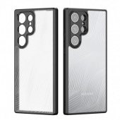 Coofbe Premium Kamera Korumalı Buz Desenli Sert PC-TPU Samsung Galaxy S23 Ultra Kılıf Silikon Kauçuk - 1
