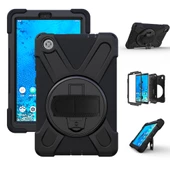 Lenovo Tab M10 3. Nesil TB-328FU T610 Kılıf Defender Askılı Zırhlı Tank Case - 2