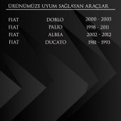 Fiat Doblo, Palio, Albea, Ducato için Airbag Zembereği - 2