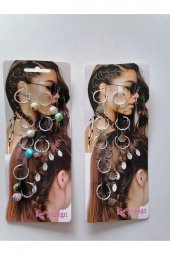 Saç Yüzüğü 2 Kartela 16 Adet Model3 - 1