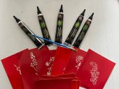 5 Tüp Kına 20 Adet Şablon Hediyeli Geçici Dövme Kampanya Seti - 1