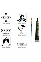 Summer Tasarımlar Hint Kınalı Geçici Dövme Yapma Seti thumbnail 1