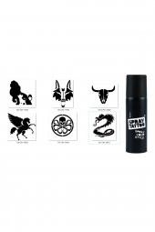 Dragon Kurt Spray Tattoo Geçici Sprey Dövme Seti thumbnail 1