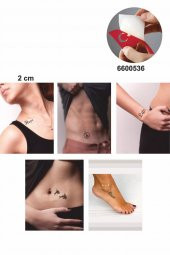 Minimal Desenler Hint Kınası ile Geçici Dövme Yapma Seti - 2