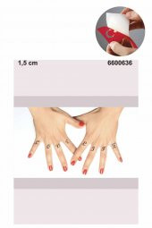 El Yazısı Harfler Hint Kınası ile Geçici Dövme Yapma Seti - 2