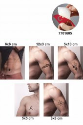 İddalı Sporlar 5 Adet  Geçici Dövme Kına Şablonu thumbnail 2