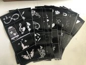 Hint Kınası Desenleri 12 Sayfa Birden 2 Tüp Kına Hediyeli - 1