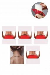 Bel Kol Sembolleri Hint Kınası ile Geçici Dövme Yapma Seti thumbnail 2