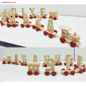 Lokomotifli Harf Treni TÜM Harfler ve Lokomotif Dahil - 2