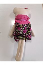 Uyku Arkadaşı Kız Bebek Oyuncak Pembe 35 cm - 1