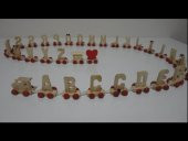 Lokomotifli Harf Treni TÜM Harfler ve Lokomotif Dahil - 3