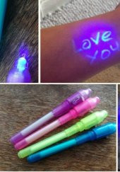 Invisible Pen Görünmez Kalem Kopya Kalemi 2 Adet Birden - 2