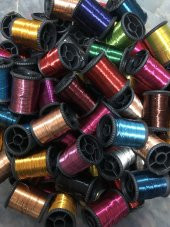 FİLOGRAFİ TELİ 1 PAKET 10 FARKLI RENK HOBİ MALZEMESİ - 1