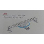 Maxiflow Pera Serisi Duş Kanalı 40 Cm Q 50 Yandan Çıkışlı PERA040 - 1