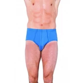 6 lı Paket Özlem Erkek Renkli Slip Külot Yeşil Ve Mavi - 2