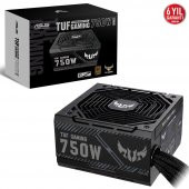 Asus TUF GAMING 750B 750W 80+ Bronze 135mm Fanlı PSU (TUF-GAMING-750B) - 1