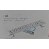 Maxiflow Pera Serisi Duş Kanalı 40 Cm Q 50 Yandan Çıkışlı Seramik Uyumlu PERAS040 - 1