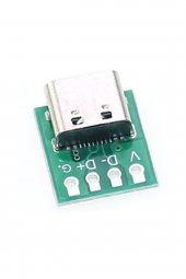 USB Type C To 4 Pin Dip Çevirici Pcb - 7