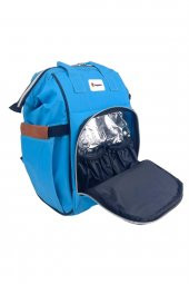 Anne Bebek Bakım Sırt Çantası Biberon Termoslu Sıvı Geçirmez - 4