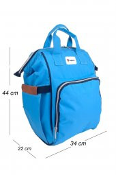 Anne Bebek Bakım Sırt Çantası Biberon Termoslu Sıvı Geçirmez - 5