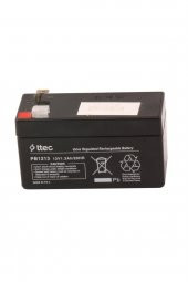 12v 1.3ah Bakımsız Kuru Akü - 1