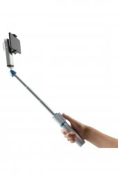 Vk-2w Mobil Gimbal + Çok Fonksiyonlu Masa Üstü Tripod Seti Beyaz - 1