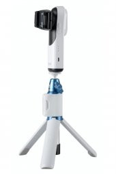 Vk-2w Mobil Gimbal + Çok Fonksiyonlu Masa Üstü Tripod Seti Beyaz - 2