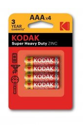 Kodak Aaa 4 Adet Blisterli Çinko Karbon İnce Pil - 1