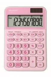 El-m335bpk 10 Hane Masaüstü Hesap Makinesi - Pembe - 1