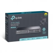 TP-Link TL-SG1016PE 16-Port Gigabit Easy Smart Switch with 8-Port PoE+ (150W) - 2