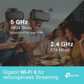 TP-Link Archer AX73, AX5400 Çift Bant Gigabit Wi-Fi 6 Yönlendirici - 4