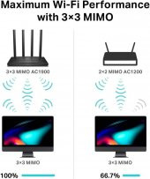 TP-Link Archer C80, AC1900 Mbps Kablosuz MU-MIMO Wi-Fi Router - 4