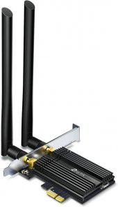 TP-Link Archer TX50E, AX3000 Mbps Wi-Fi 6 Bluetooth 5.0 PCIe Adaptör - 1