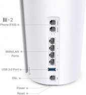 TP-Link Deco X73-DSL (1-pack) AX5400 Mbps VDSL Tüm Ev Mesh WiFi 6 Modem Router - 3