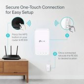 TP-Link RE300, AC1200 Mbps OneMesh Wi-Fi Menzil Genişletici - 5